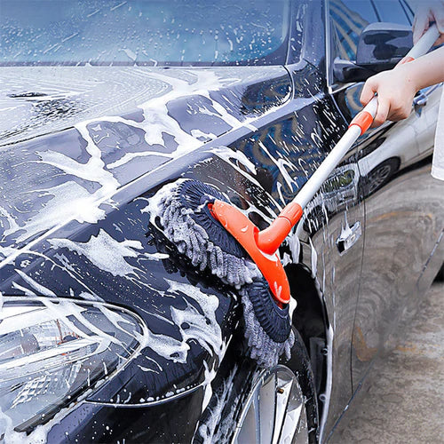 360 CleanBrush - Zachte Auto Schoonmaakborstel