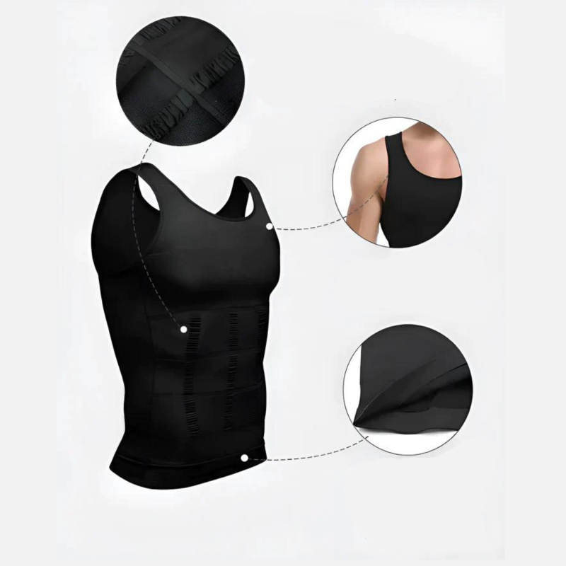 "FlexiSlim™ - Heren Compressie Tanktop