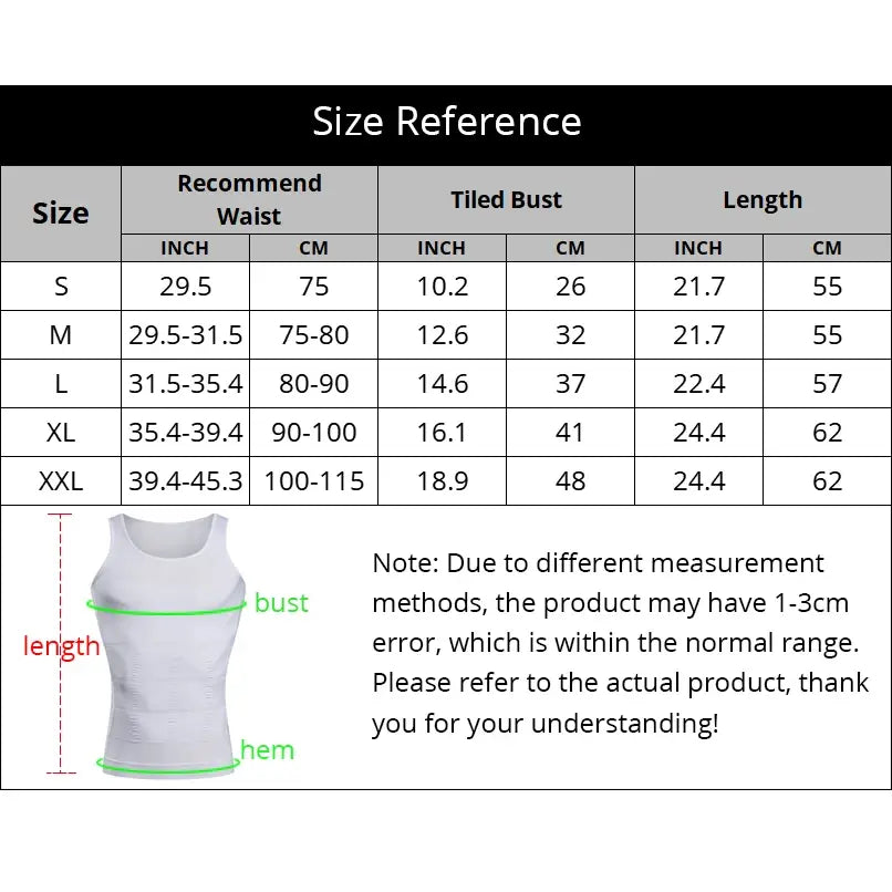 "FlexiSlim™ - Heren Compressie Tanktop