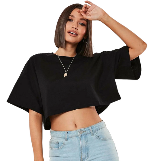 Olivio | Crop top - Katoen - Perfecte basic