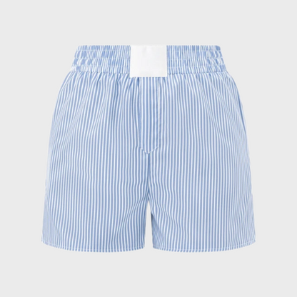 Mae | Boyfriend Short - Gestreept - Comfy